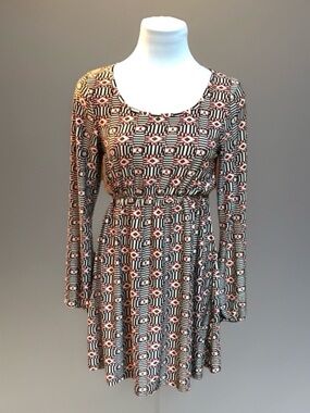 BoHo Mod HIPPIE CHIC Versatile Empire Balloon Sleeve Dress